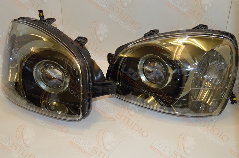Биксеноновые фары Hyundai Santa Fe 01-06 
